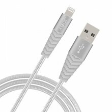 Kaabel Joby JB01814-BWW, Lightning - USB, 1.2 m, hõbe