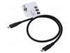 Kaabel Goobay USB-C, USB 3.2, 100 W, 10 Gbit/s, Power Delivery, 0.5 m, must