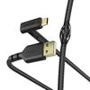 Kaabel Hama 00187215, USB 2.0, Micro-USB, 1,5 m, must