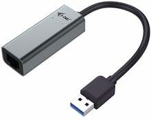 Adapter I-TEC U3METALGLAN, USB 3.0, 0.28 m, hõbe/must