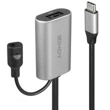 USB 3.1 pikenduskaabel Lindy 43270, 5 m, hõbe