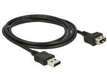 Kaabel Delock 83665 USB 2.0 USB-A male to USB-A female, 2 m, must