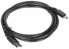 Kaabel Gembird CCP-USB2-AM5P-6, USB 2.0 A-plug, Mini USB, 1.8 m, must