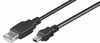Kaabel Goobay 50767, USB-A - mini-USB, 1.8 m, must
