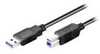 Kaabel M-Cab USB-A - USB-B, 3 m, must
