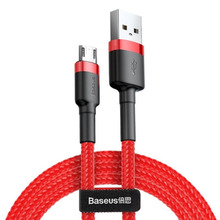 Kaabel Baseus CAMKLF-B09, Micro USB, 2.4 A, 1 m, punane
