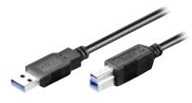 Kaabel M-Cab USB-A - USB-B, 3 m, must