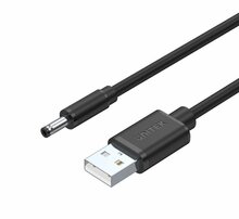 Kaabel Unitek Y-C495BK, USB-A - DC 3.5 mm, 1 m, must