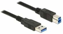 Kaabel Delock USB 3.0 A male - USB 3.0 B male, 5 m, must