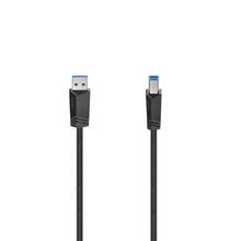 Kaabel Hama 00200625, USB A - USB B, 1.5 m, must