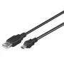 Kaabel Goobay USB 2.0 A-Mini-B, 0,3 m, must