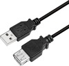 Kaabel LogiLink CU0012B, USB-A, 5 m, must