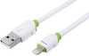Laadimiskaabel Wayme USB - Lightning, silikoon, 100 cm, must