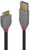 Kaabel Lindy 36767 USB 3.0 A male to Micro USB B male, 2 m, must
