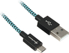 Kaabel Sharkoon, USB - Micro USB, 300 cm, sinakas