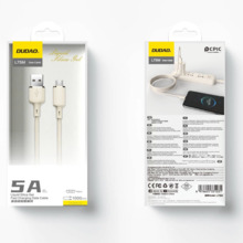 Kaabel Dudao L7SM USB-A - micro USB, 5 A, 1 m, beež