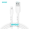 Kaabel BwOO X172L USB - Lightning, 3 A, 1 m, valge