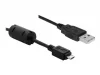 Kaabel Delock USB 2.0 A - Micro USB B, 3 m, must