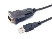 Adapter Equip USB-A to RS232 DB9, 1,5 m, must