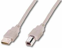 Kaabel Assmann USB 2.0, 1.8 m, helepruun