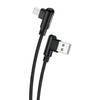 Kaabel Foneng X70, USB 	o Mikro USB, 3 A, 1 m, must