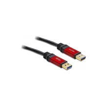 Kaabel Delock USB 3.0 A, 5 m, must