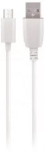Kaabel Maxlife USB - microUSB, 1 A, 1 m, valge