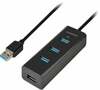 USB jagaja Axagon HUE-S2BL, 1.2 m