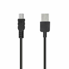 Kaabel OEM USB A - Mini USB, 1 m, must