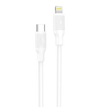 Kaabel Foneng X80 USB - Lightning, 27 W, 1 m, valge