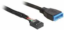 Kaabel Delock 83281, USB 3.0, 0.3 m, must