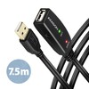 Kaabel Axagon ADR-207, USB 2.0 A-M - A-F, 7.5 m