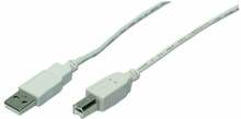 Kaabel Logilink CU0007 USB 2.0 A to B, 1.8 m, hall