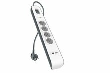 Pikendusjuhe Belkin BSV401CA2M, 2 m, must/valge