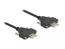 USB 2.0 kaabel DeLock Type-A, 1 m, must
