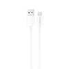 Kaabel Dudao L4SM USB-A / Micro USB, 2 A, 1 m, valge