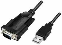 Kaabel Logilink AU0048A, USB - D-Sub 9-Pin, 1.5 m, must