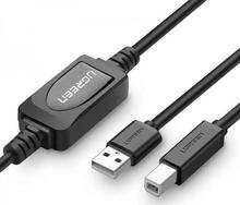 Kaabel Ugreen US122 USB-A - USB-B, 10 m, must