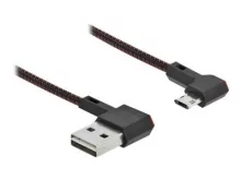 Kaabel Delock EASY-USB 2.0 Type-A to Micro-B, 1 m, must