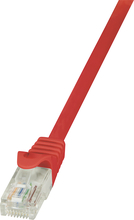 Kaabel Logilink CP1064U CAT 5e UTP RJ-45, 3 m, punane
