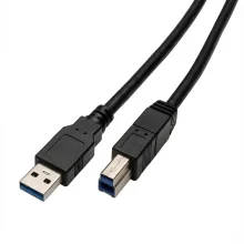 Kaabel Captiva 80292 USB A-B, 2 m, must