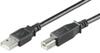 Kaabel MicroConnect USB 2.0 A to B, 0.1 m, must