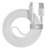 Kaabel Rivacase PS6008, USB-A – Lightning, 1.2 m, valge