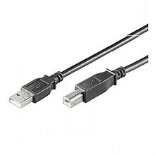 Kaabel Goobay 93598 USB A-B, 5 m, must