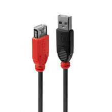 USB pikenduskaabel Lindy 42817 USB 2.0, 5 m, must