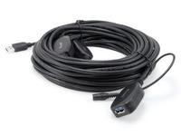 Kaabel Equip 133348 USB-A 3.0 aktiivne, 15 m, must