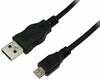 Kaabel Logilink CU0059, USB 2.0 A male - Micro USB male, 3 m, must