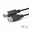 Kaabel MicroConnect USB 3.0 A-B, 0,5 m, must