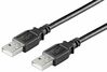 Kaabel MicroConnect USBAA01B USB 2.0, 0.1 m, must