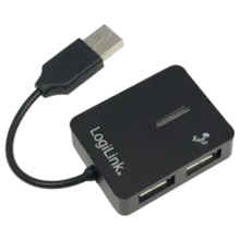 USB jagaja Logilink USB 2.0 4-Port Hub UA0139